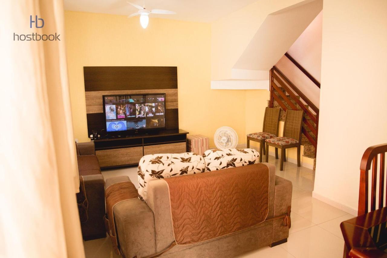 Vila Casa A 400 M Da Praia Do Centro - Wifi 200Mb - Garagem - Tv 500 Canais - 2 Quartos - Cozinha Equipada - Churrasqueira Rio das Ostras Exteriér fotografie